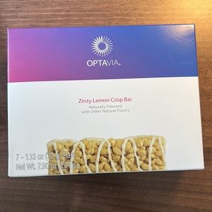 2 pack OPTAVIA Zesty Lemon Crisp Bars